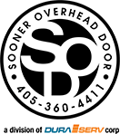 Sooner Overhead Door Wholesale Logo, A Division of DuraServ Corporation